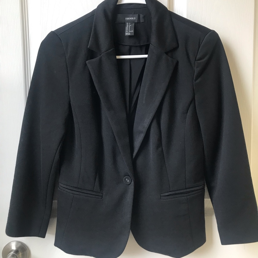 Forever 21 Black Blazer